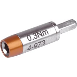 BERNSTEIN BERN 4 973 - Adaptador de par de giro para puntas de 4 mm, 0,3 Nm