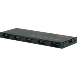 ROLINE 14013557 - Divisor HDMI, 4 puertos, Ultra SLIM