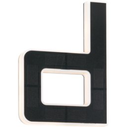 PAULMANN PLM 94653 - Casa solar al aire libre número D, 3000K IP44