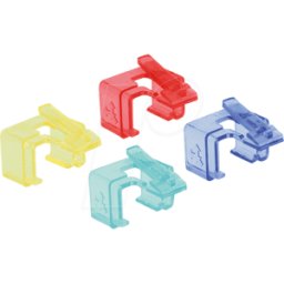 DELOCK 86421 - Juego de abrazaderas de reparación RJ45 1, 40 unidades