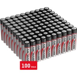 ANSMANN ANS 1521-0039 - Pilas alcalinas, AAA (Micro), paquete de 100