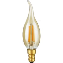 SCHIEFER LIGHTING SCHI LX023859615 - Lámpara LED E14, 4 W, 300 lm, 2200 K, atenuable