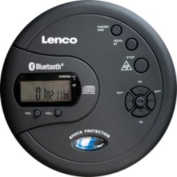 LENCO CD-300 - Reproductor portátil de CD/MP3 con Bluetooth, CD-300
