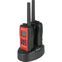 STABO 20851 - Radio PMR, juego de 2, IPX7, rojo/negro