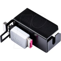 SMARTKEEPER SK UM03PK - Cerradura de cable, USB Tipo A, 2x, rosa