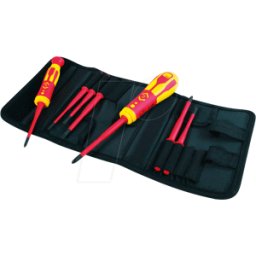 C.K CK T4925 - Juego de destornilladores VDE/1000V con hojas intercambiables Sl