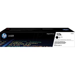 HEWLETT PACKARD TONER W2070A - Tóner HP, negro, 117A, original