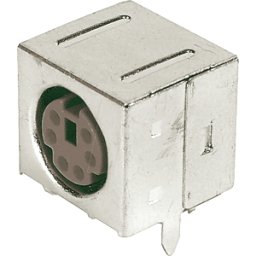 ASSMANN ELECTRONIC EB-DIOS M05 - 5 polos Conector hembra Mini-DIN, totalmente apantallado