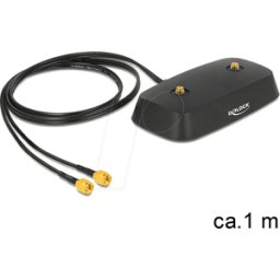 DELOCK 88739 - Soporte MIMO LTE, 2 conectores SMA, 2 conectores SMA