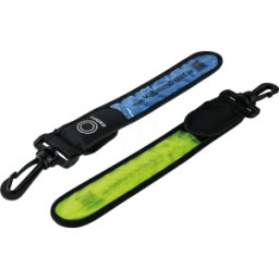 KABELMEISTER BIKE LEUCHTBAND - Tira de luz LED, azul y verde/amarillo, juego de 2