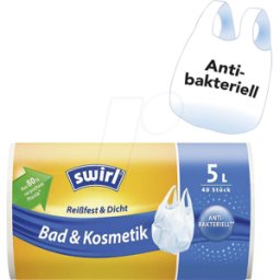 SWIRL 3290 - Bolsa de cosméticos Swirl de 40 uds., 5 litros
