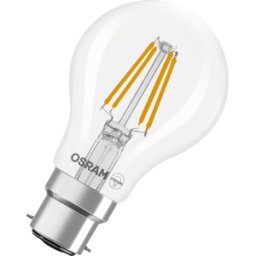 LEDVANCE GMBH LDV 854466922 - Lámpara LED Star B22d, 3,4 W, 470 lm, 2700 K, filamento