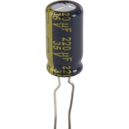 PANASONIC FC-A 220U 35B - Elko radial, 220PG, 35V, 105°C, low ESR, AEC-Q200
