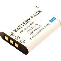 FREI AKKU 40647 - Batería, cámara digital, compatible, 680 mAh