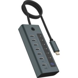 ICYBOX ICY HUB1457-C31 - Hub USB 3,1, 7x USB-C..