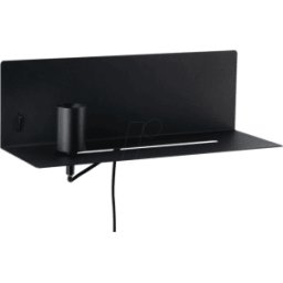 PAULMANN PLM 78920 - Lámpara de pared Devara, E27, negro