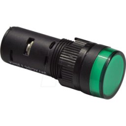 BARTHELME BARTH 58801213 - Señal LED. Redondo 19x45 verde 12V IP40