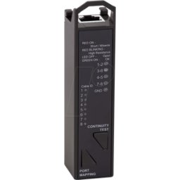 LOGILINK WZ0076 - Comprobador de cableado de red 3 en 1 para la continuidad y la i