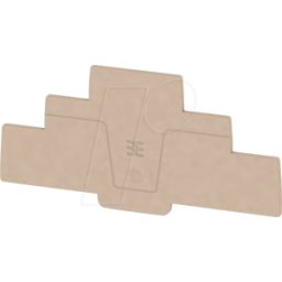 WEIDMÜLLER AEP 3T 2.5 - Placa de extremo serie A, gris