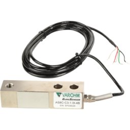VARIOHM AS8C-C3-1.0T - Sensor de fuerza, 0 a 1000 kg, IP67, puente DMS, 5-12V.
