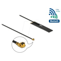 DELOCK 12628 - Antena WLAN, conector MHF® I.