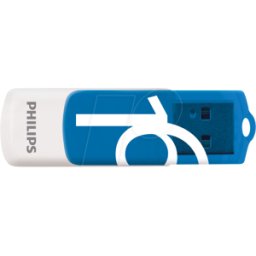 PHILIPS MEDIA PHI FM16FD05B - Memoria USB, USB 2,0, 16 GB, Vivid Edition Ocean Blue