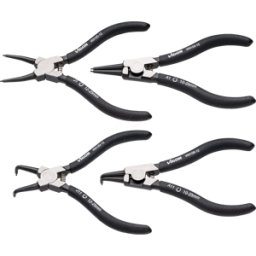 VIGOR VI 6510-10/4 - Juego de alicates para arandelas, 140 mm
