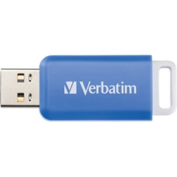 VERBATIM 49455 - Memoria USB, USB 2.0, 64 GB, Push & Click
