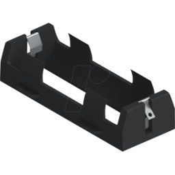 KEYSTONE 1107 - Soporte de batería para 1 26650, pestaña para sold