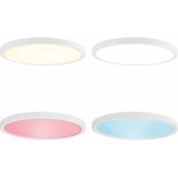 NEDIS N WIFILAC31WT - Luz de techo LED, 1800 lm, RGB/TW, blanco, redondo, Ø 290 mm