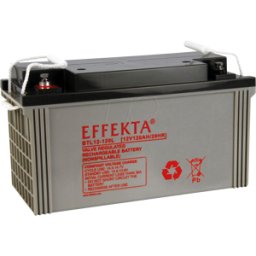 EFFEKTA EFKTA BTL12-120L - Batería de plomo-vellón, AGM, 12V, 120 Ah