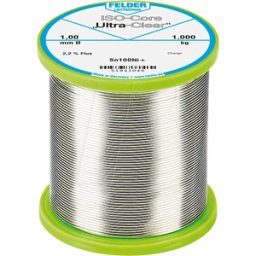 FELDER LÖTTECHNIK LZ F5 BF 0,75250 - Soldadura sin plomo con contenido de color plateado y cobre, Ø 0