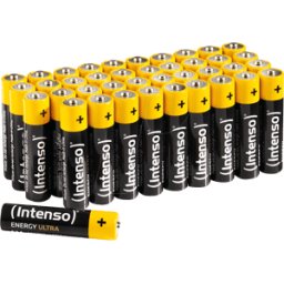 INTENSO 7501510 - Pila alcalina Energy Ultra, AAA (Micro), paquete de 40