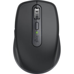LOGITECH MXA3SSW - Ratón (mouse), Bluetooth, MX Anywhere 3S, negro