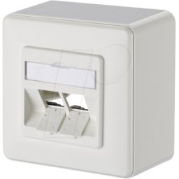 METZ CONNECT BTR 130B10D20002 - Módulo caja de conexiones, AP, 2 puertos, sin equipar, bl