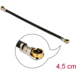 DELOCK 12607 - Cable de antena RF conector macho MHF® 4L a conector macho MHF®