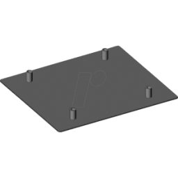 APRA-NORM X30-110 MPH - Placa de montaje para X30-110, plata, IP65