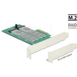DELOCK 89536 - Tarjeta PCI Converter > 2 x M.2 RAID a SATA