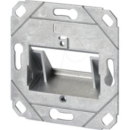 METZ CONNECT BTR 130B20D21200 - Caja de conexión Keystone, UP0, 2 puertos, sin equipamien