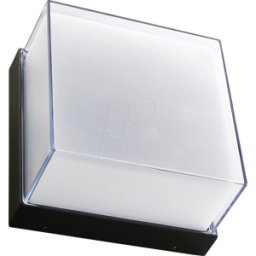 HEITRONIC HEIT HT-501329 - Lámpara de pared QUADRULA, 10 W, 630 lm, 3000 K, IP 65
