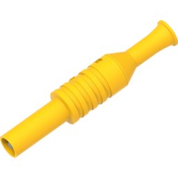ELECTRO PJP PJP 1065-GE - Enchufe de seguridad, 4mm, amarillo