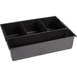 BS SYSTEMS GMBH & CO. KG BOXX 1000010127 - Inserto para piezas pequeñas, 4 cubetas, para L-BOXX 136