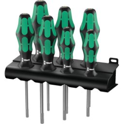 WERA 05223161001 - Juego de destornilladores Kraftform Plus, función de suje