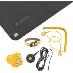 BERNSTEIN BERN 9 354 A - Juego de manipulación ESD, alfombrilla, cable, conector,