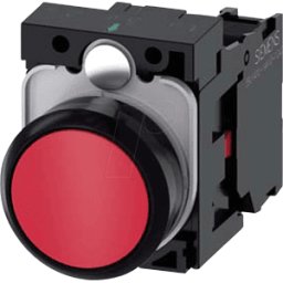 SIEMENS ACT 0AB20-1CA0 - Pulsador, 1 NC, rojo, redondo
