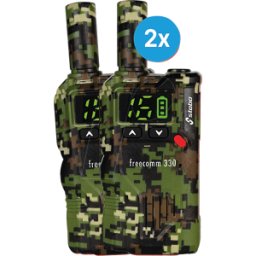 STABO 20330 - Radio PMR, conjunto de 2, verde