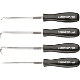 GEDORE WERKZEUG GEDO R19101001 - Juego de ganchos para montaje de anillas L.135mm, 4 piezas