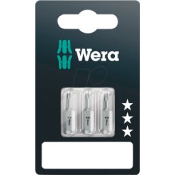 WERA 05073051001 - 2,5 x 25 mm brocas hexagonales de 2 piezas
