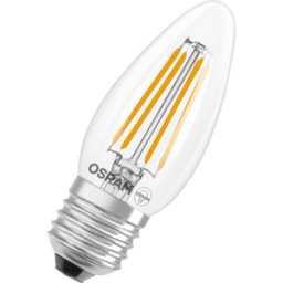 LEDVANCE GMBH LDV 854467066 - Lámpara LED Star E27, 3,4 W, 470 lm, 2700 K, filamento