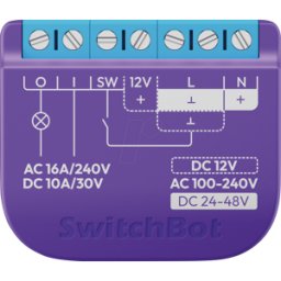 SWITCHBOT SWB W5502300 - Actuador de interruptor de 1 canal, WLAN, Bluetooth, materia